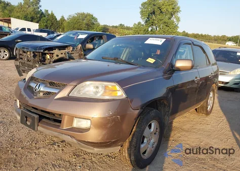2004 Acura Mdx из США, поврежденный, VIN 2HNYD18244H516652